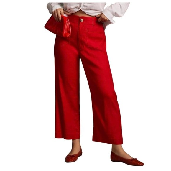 Anthropologie Pants & Jumpsuits Anthropologie High Rise Wide Leg